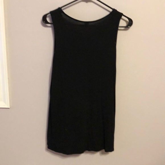 Old navy Black cross front shirt - Picture 2 of 3